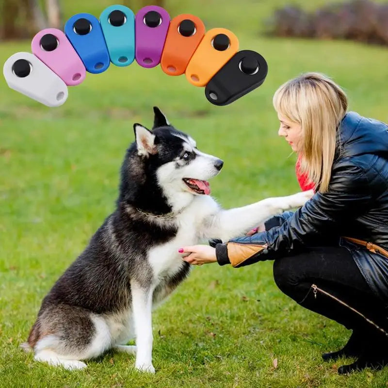 Dog Training Clickers Pet Clicker for Dog Training Interactive Training Tools for Cat Dog Horse to Train Stop Barking Sitting