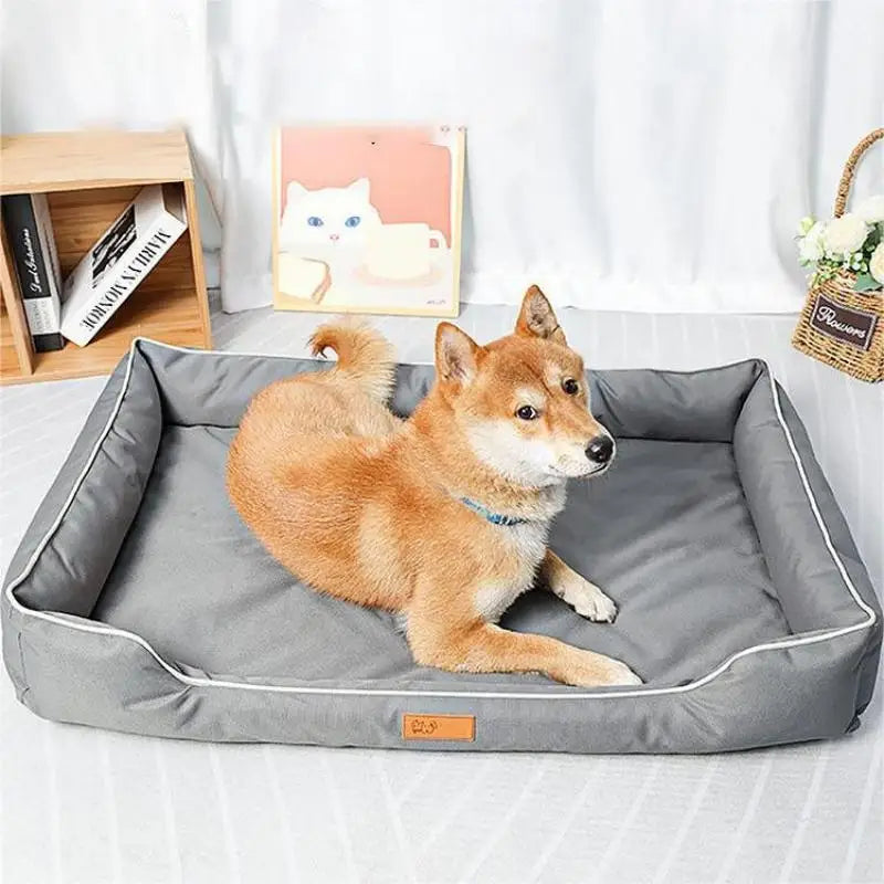 Removable Waterproof Dog Bed Upgrade 900D Oxford More Waterproof More Bite-Resistant Dogs Beds for All Seasons Dog Accessories