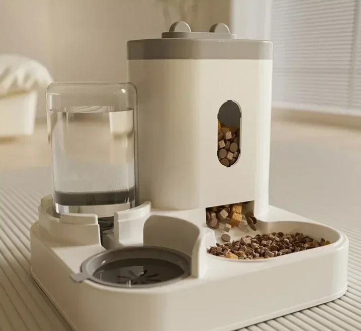 Comedero Automático con Bebedero Integrado