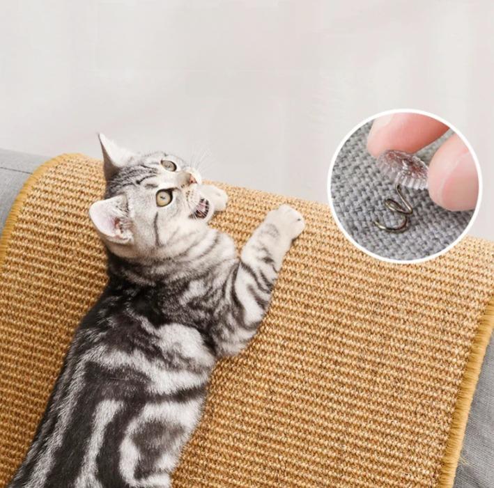Rascador de Sisal para Gatos – Protege Muebles y Afila Uñas