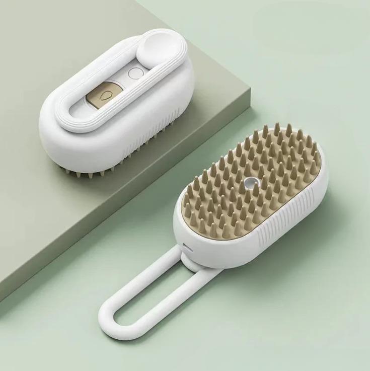 Cepillo de Vapor 3 en 1 para Mascotas